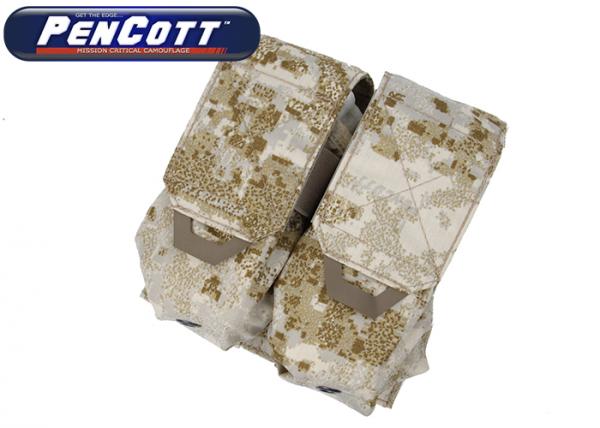 G TMC QUOP Double M4 Mag Pouch ( PenCott SandStorm )